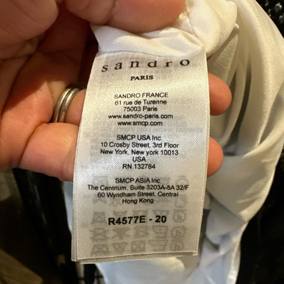 Sandro Paris Reem Lace Shift Dress - Picture 6 of 7